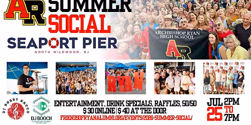 2026 Friends of Ryan Summer Social