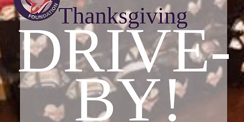 I Am Chosen Foundation Annual Thanksgiving Drive-By! 