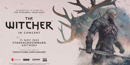 The Witcher in Concert | 11.11.2025 | Stadsschouwburg, Antwerp
