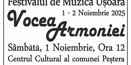 Festivalul Vocea Armoniei