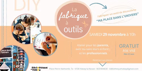 La fabrique à outils : "Ma place dans l'univers"