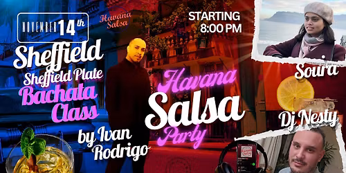 FIESTA CUBANA CALIENTE: HS SHEFFIELD - Cuban Salsa & Bachata Party