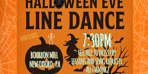 Halloween Eve Line Dance at Bourbon Mill