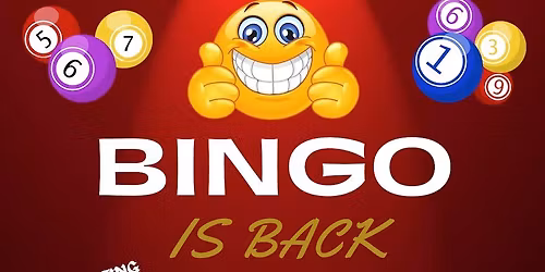 BINGO IS BACK SEPTEMBER 23RD