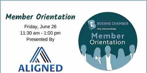 Member Orientation hosted by Aligned Medical Billing Group