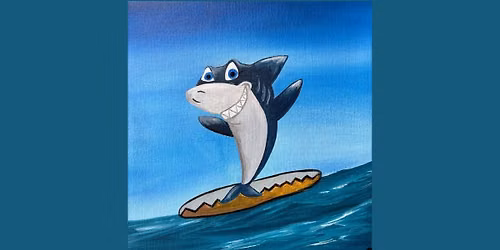 Tropical Kids Art Camp- Shark Day @ Happily Painted Studio