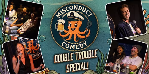 Misconduct Comedy Double Trouble Special! With James Moss & Chris Aileo!