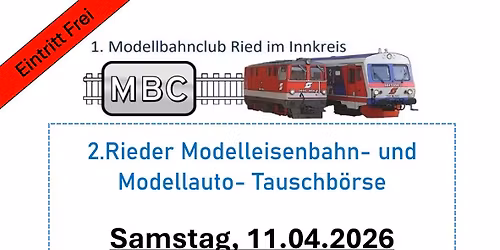 2. Rieder Modelleisenbahn- und Modellauto Tauschb\u00f6rse