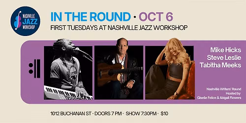 In The Round: Mike Hicks, Steve Leslie, and Tabitha Meeks