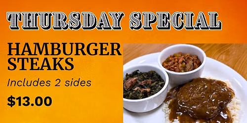 Thursday Special: Hamburger Steaks