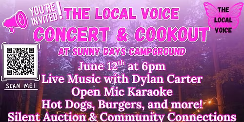Community Concert Cookout