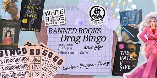 Banned Book DRAG Bingo