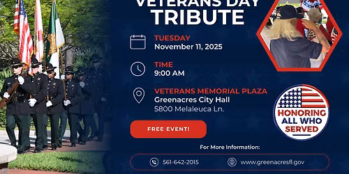 Veterans Day Tribute Ceremony