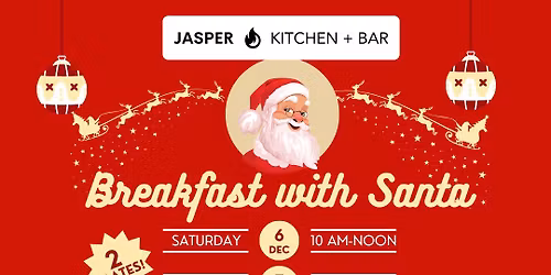 Breakfast with Santa - Saturday, December 6
