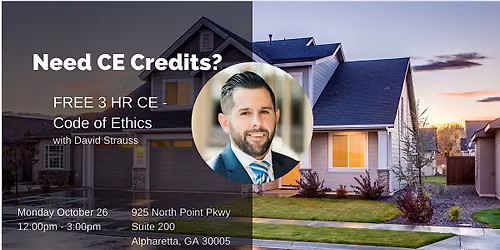 FREE CE Class - Code of Ethics
