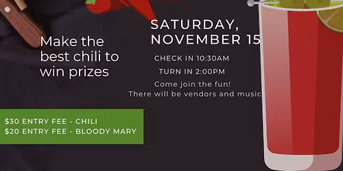 Killin Time Chili Cook Off and Bloody Mary's