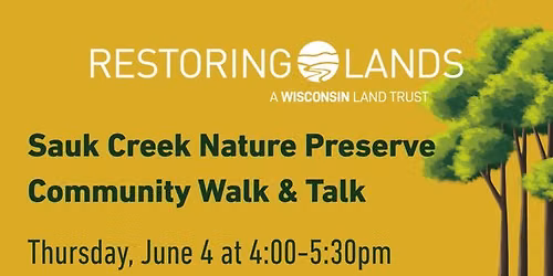 Sauk Creek Nature Preserve Walk & Talk