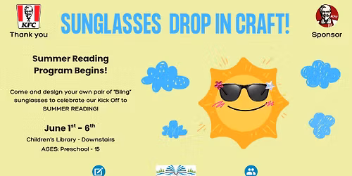 Bling Sunglasses Drop-In Craft