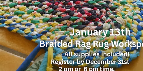 Braided Rag Rug Workshop