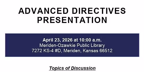 KS Legal Services: Advanced Directives Presentation