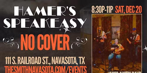 Jacob Austin Band at Hamer's Speakeasy