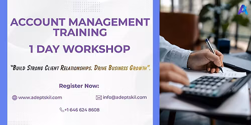 Account Management Training \u2013 Oklahoma City, OK | In-Person & Live Virtual