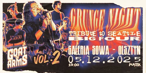 Grunge Night: Tribute To Seattle Big Four VOL. 2 - Goat of Arms @Galeria Sowa