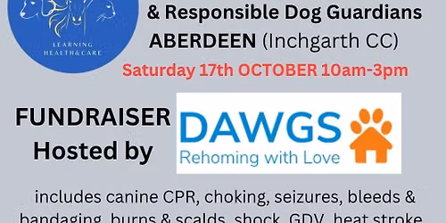 D.A.W.G.S Canine First Aid Course