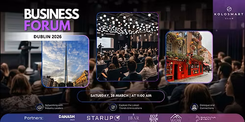 KOLO2026 BUSINESS FORUM DUBLIN