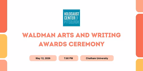 Waldman Arts and Writing Awards Ceremony 2026