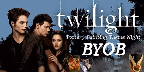 Twilight Themed Pottery Painting Night