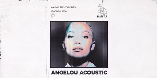 Marina Live: Angelou Acoustic