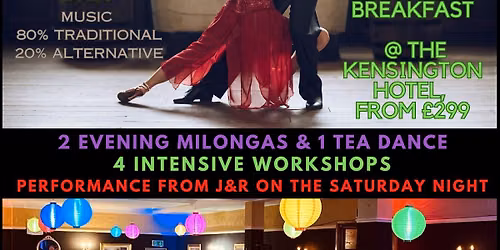 CC Tango, Llandudno Argentine Tango Dance Weekender 2026 with Jenny & Ricardo