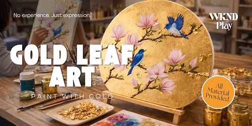 Gold Leaf Art Workshop