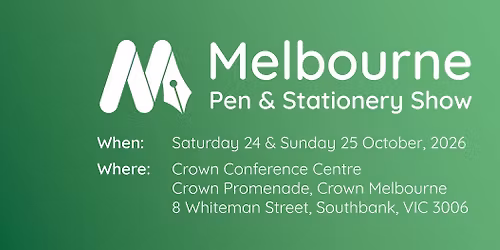 Melbourne Pen & Stationery Show