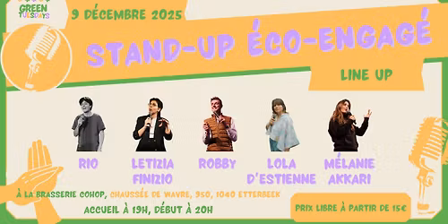 Green Tuesdays - Stand-up \u00e9co-engag\u00e9