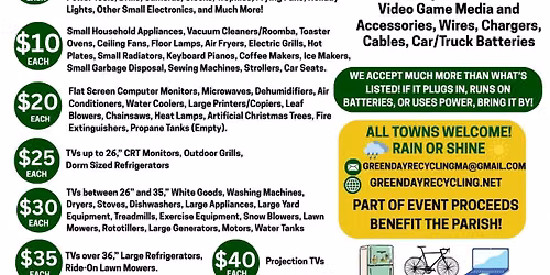 Gloucester Electronics Recycling Event \u267b\ufe0f