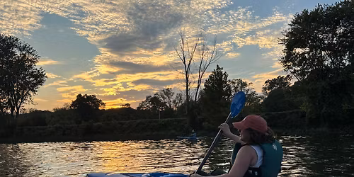 An Evening Paddle On The Great Miami