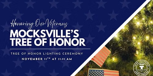 Tree of Honor Lighting Ceremony