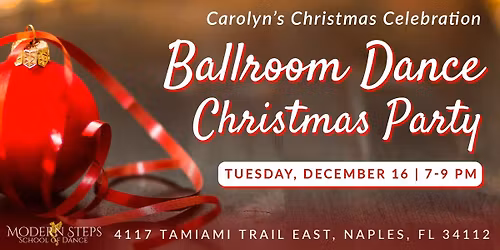 Carolyn's Christmas Celebration - Ballroom Dance Christmas Party