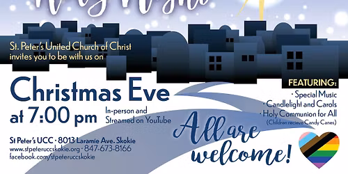 Silent Night, Holy Night - Christmas Eve Worship at St. Peter's UCC