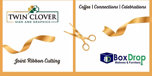 Coffee | Connections | Celebrations - a Joint Ribbon Cutting