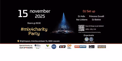 Party #mix4charity