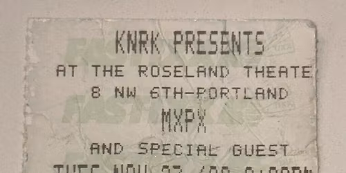 MxPx at Charleston Music Hall