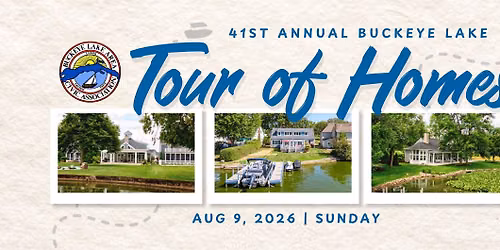 41st Annual Buckeye Lake Tour of Homes