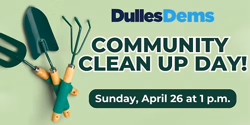 Dulles Dems South Riding Community Cleanup