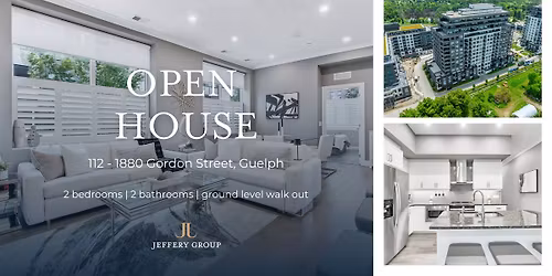 OPEN HOUSE: 112 \u2013 1880 Gordon Street, Guelph