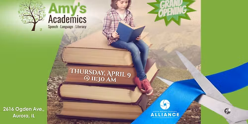 Ribbon Cutting: Amy's Academics: Speech, Language, and Literacy