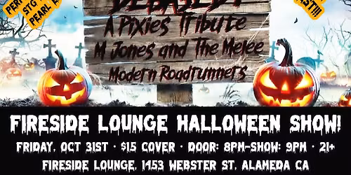Debased: A Pixies Tribute, M Jones & the Melee, Modern Roadrunners + BOOrlesque + Costume Contest!