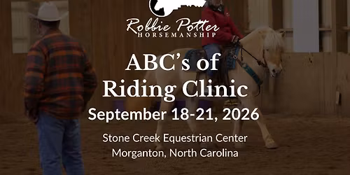 Robbie Potter ABC's of Riding Clinic at Stone Creek Equestrian Center